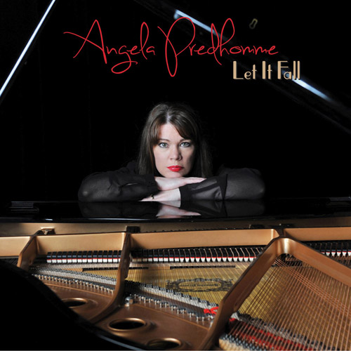 Let It Fall album cover - Angela Predhomme, cover photo by Chris Farina