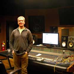 Audio engineer Jim Kissling